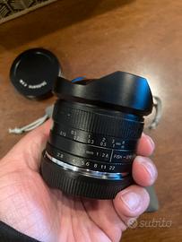 Fisheye 7artisans 7.5mm f2.8 canon e mount