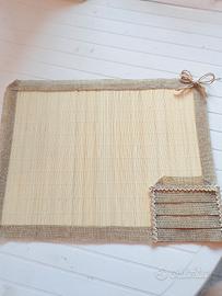 tovagliette in bambù 