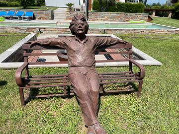 STATUA BRONZO EINSTEIN