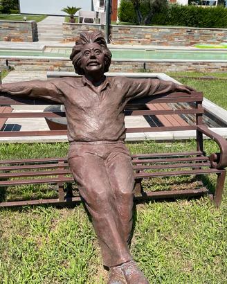 STATUA BRONZO EINSTEIN