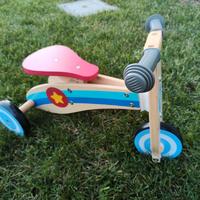 triciclo in legno 