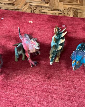 Lotto Dinosauri Plastica Pesanti e Ben Fatti