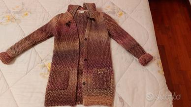 Giacca lunga in lana