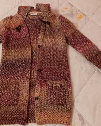 Giacca lunga in lana