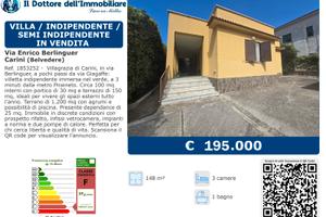 Villetta in dipendente a Carini