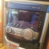 Stereo Sharp CD completo + casse