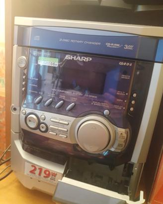 Stereo Sharp CD completo + casse
