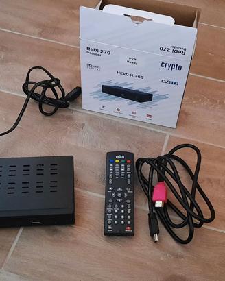 Decoder dvbt2 ReDi270 crypto