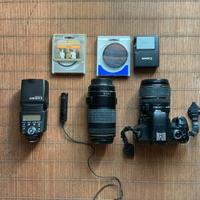 Canon EOS 450 D + obiettivi