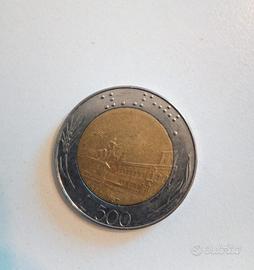 Moneta Bimetallica 500 LIRE 1987 ITALIA