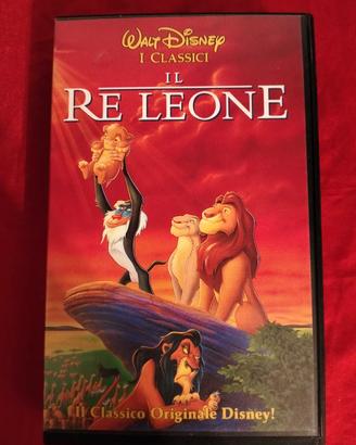 videocassetta VHS originale Disney "Il re leone"