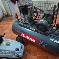 compressore  balma 270 litri Idropulitrice profess