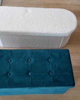 COPPIA DI POUF CASSAPANCA CONTENITORE