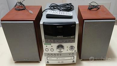 Stereo SONY con lettore CD e Cassette