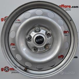4 cerchi ferro mini cooper r16 ft1563