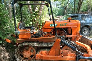 trattore cingolato fiat 411 