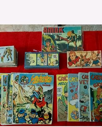 CRICHE E CROC-ridolini-SALGARI-AMOK ed ALTRE