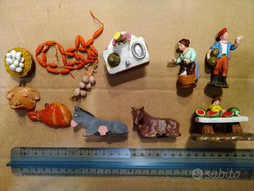 Pastori in terracotta per presepe