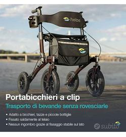 DEAMBULATORE CON RUOTE GRANDI