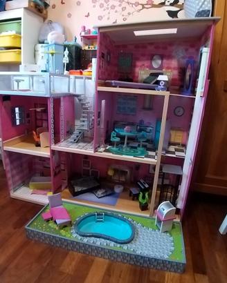 casetta per barbie kidkraft