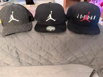 3 Cappelli Jordan Originali – Lotto a 40 €