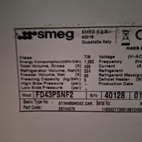 Frigorifero SMEG con congelatore modello FD43PSNF2