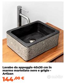 lavabo in marmo 40 x 30