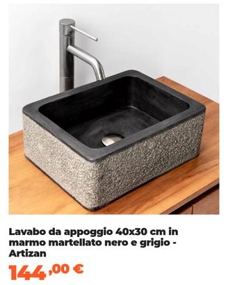 lavabo in marmo 40 x 30