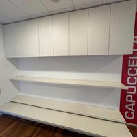 Parete espositiva ideale per attività commerciali