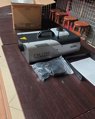 Macchina del fumo 1500w DMX con LED