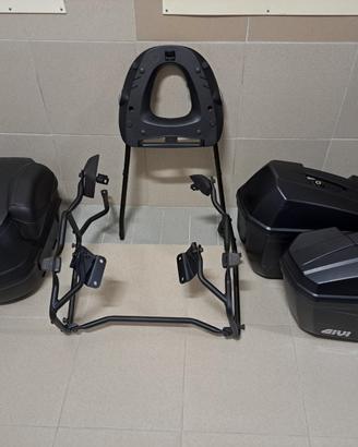 KIT Completo: supporti bauletto e borse laterali