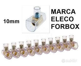 100 morsetti a cappuccio 10mm ELECO FORBOX