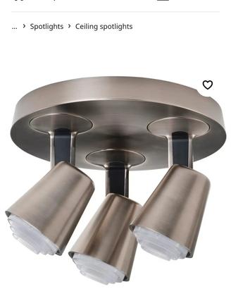 lampada faretti soffitto