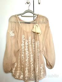 Camicetta crema Twinset