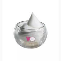 bicchieri bicamera vetro yo cream