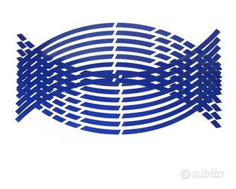 Strisce riflettenti per moto o bici