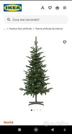 albero di Natale Ikea 180 cm