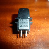 Testina giradischi vintage senza stilo Sony vl-32g