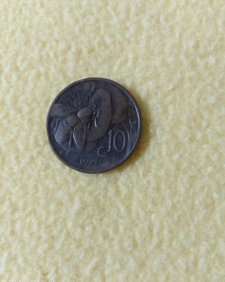 10 centesimi  del 1927