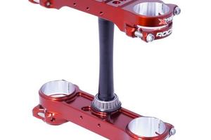 Piastre Sterzo XTRIG ROCS Kit M12 Sup-Inf perno cu