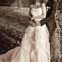 Vestito da sposa taglia S 40-42  di sartoria.