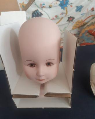 Kit per bambola in ceramica