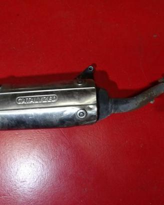 MARMITTA SCARICO ORIGINALE GILERA RUNNER 50 CATALY