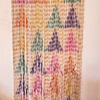 Tenda in corda colorata