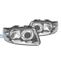 FARI AUDI A3 8L 00-03 CROMATI H7