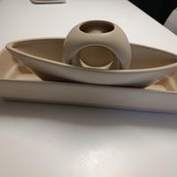 Centrotavola in ceramica