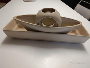 Centrotavola in ceramica