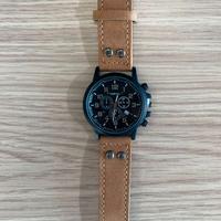 Orologio Uomo Geneva - Vintage Cinturino in Pelle