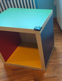 Comodino - cubo colorato