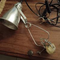 lampada da lavoro  a pinza